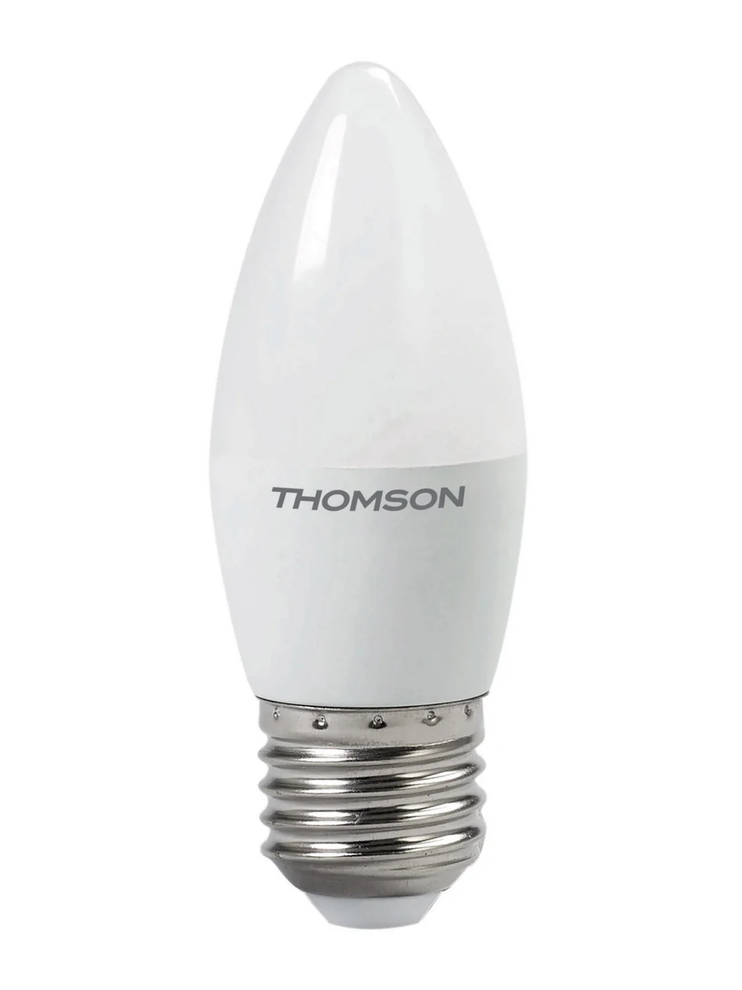 Лампочка светодиодная THOMSON TH-B2021 8 Вт, E27, свеча, 3000K теплый белый свет