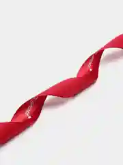 Алый лента атласная для упаковки, для подарка с надписью "Для Тебя" 36,5 метра
