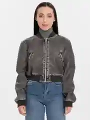 Кожанка женская, куртка кожанная весна, косуха