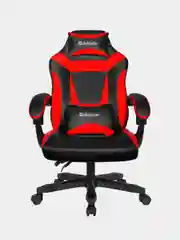 Игровое кресло Defender Master Черный/Красный,полиуретан,50мм