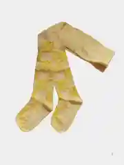 Желтый колготки детские, ажурные, для девочек