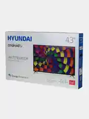 Телевизор LED Hyundai 43" H-LED43EU7008 Android TV черный 4K Ultra HD