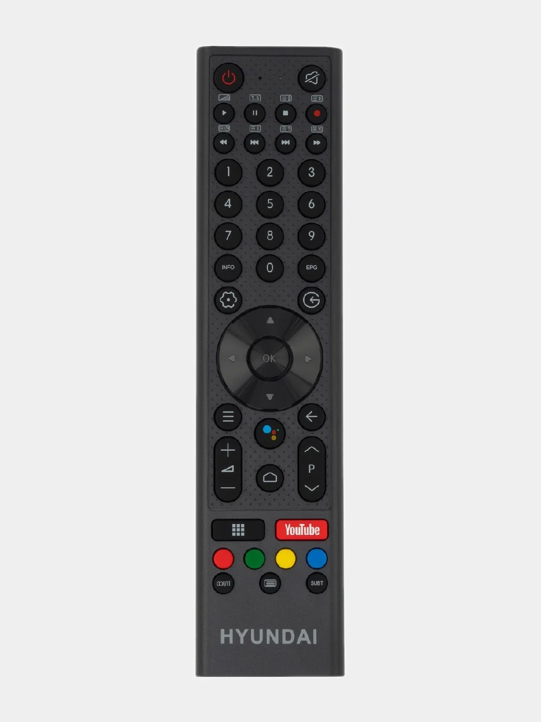 Телевизор LED Hyundai 43" H-LED43EU7008 Android TV черный 4K Ultra HD
