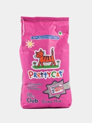 Комкующийся бентонитовый наполнитель для кошачьего туалета PrettyCat Euro Mix, 10 кг