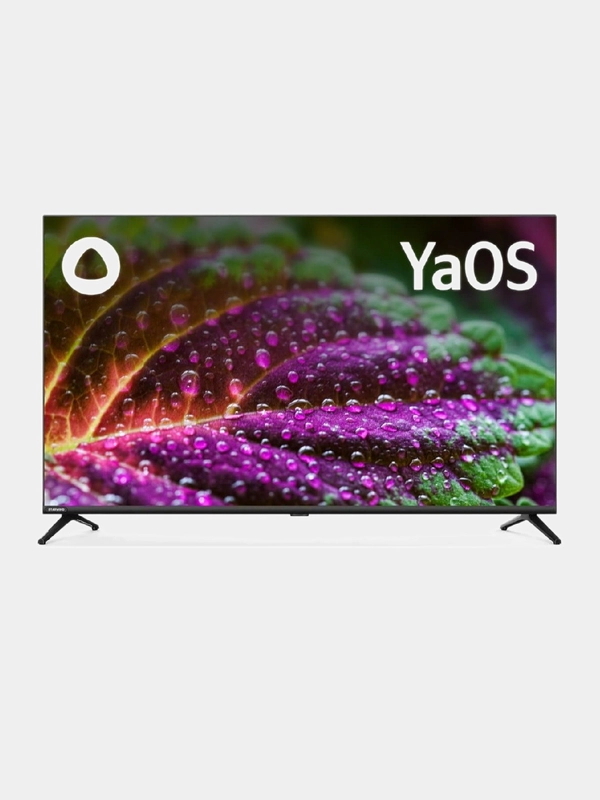 43" Телевизор StarWind SW-LED43UG405, 4K Ultra HD, черный, СМАРТ ТВ, YaOS