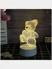Светильник ночник 3d с разноцветной подсветкой