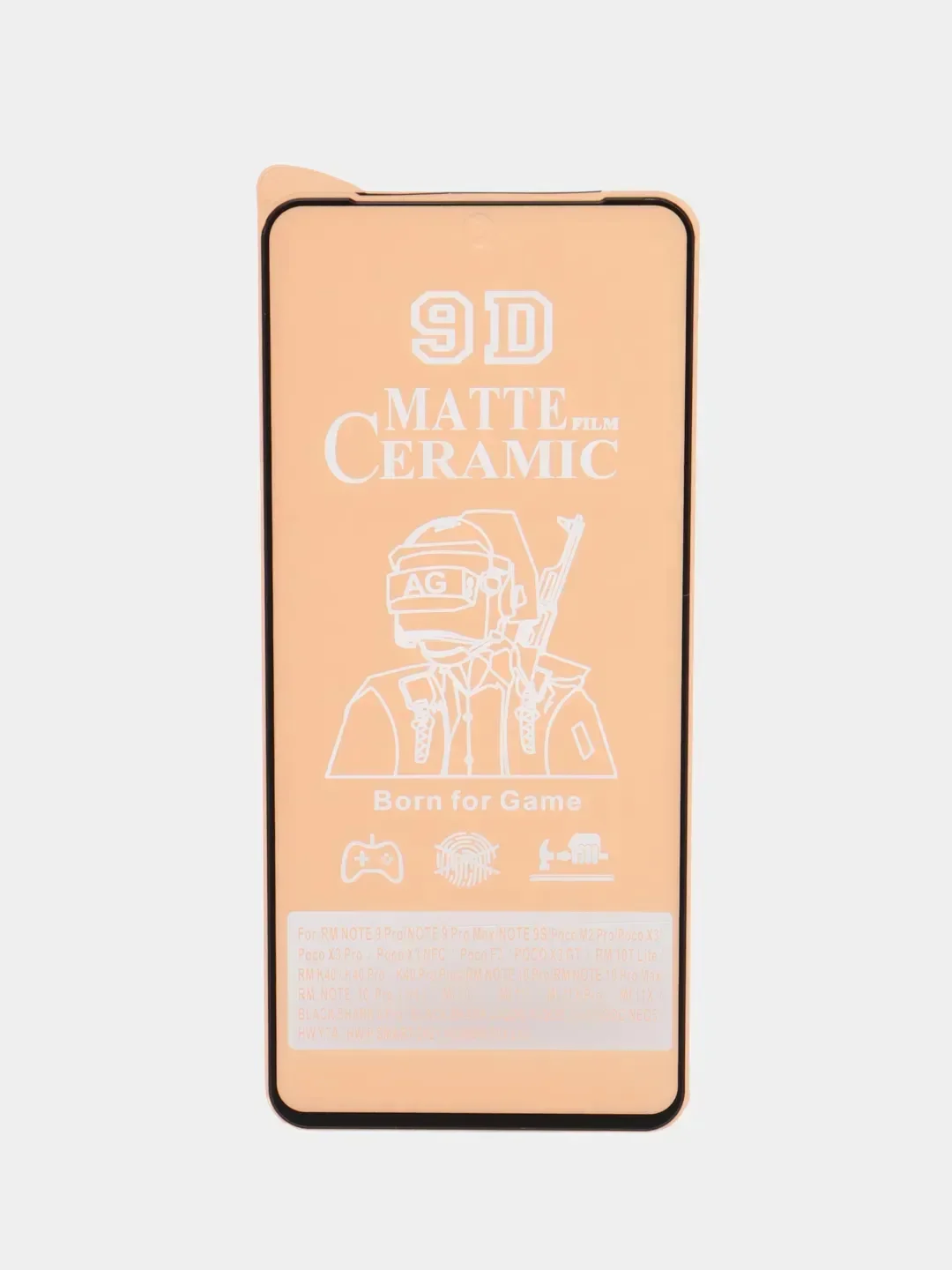 Черный защитная керамическая матовая пленка Xiaomi Redmi Note 11 Pro/Note 11 Pro + Plus Сяоми Про