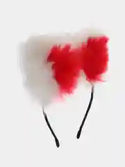Коралловый меланж ободок женский. Ушки Аниме, Кошачьи ушки на ободке, для косплея, уши кошки