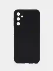 Темно-синий чехол для Samsung Galaxy A24 (Самсунг Галакси А24), силиконовый, матовый