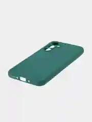Зеленый чехол для Samsung Galaxy A54 силиконовый ROSCO матовый тонкий с бортиком- защитой камер
