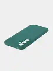 Зеленый чехол для Samsung Galaxy A54 силиконовый ROSCO матовый тонкий с бортиком- защитой камер