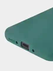 Зеленый чехол для Samsung Galaxy A54 силиконовый ROSCO матовый тонкий с бортиком- защитой камер