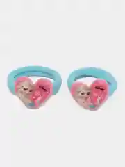 Лазурный резинка для волос, 2 штуки