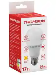 Лампочка светодиодная THOMSON TH-B2011 17 Вт, E27, А65, груша, 3000K теплый белый свет