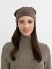 Хаки шапка женская, два цвета