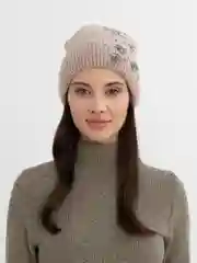 Розовый шапка женская Адонис