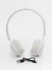 Bluetooth гарнитура (стерео) YO8, накладная, белый