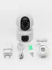 Поворотная камера видеонаблюдения WIFI IP 1080P Ps-Link PS-G100C с 2 объективами