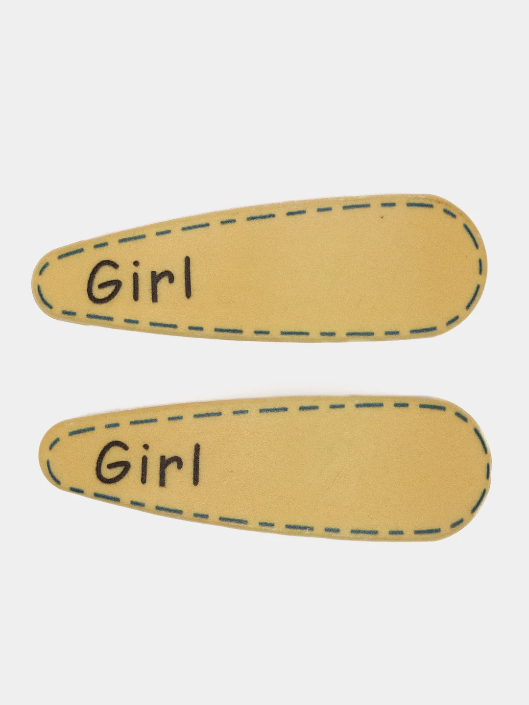 Желтый заколки для девочек Girl