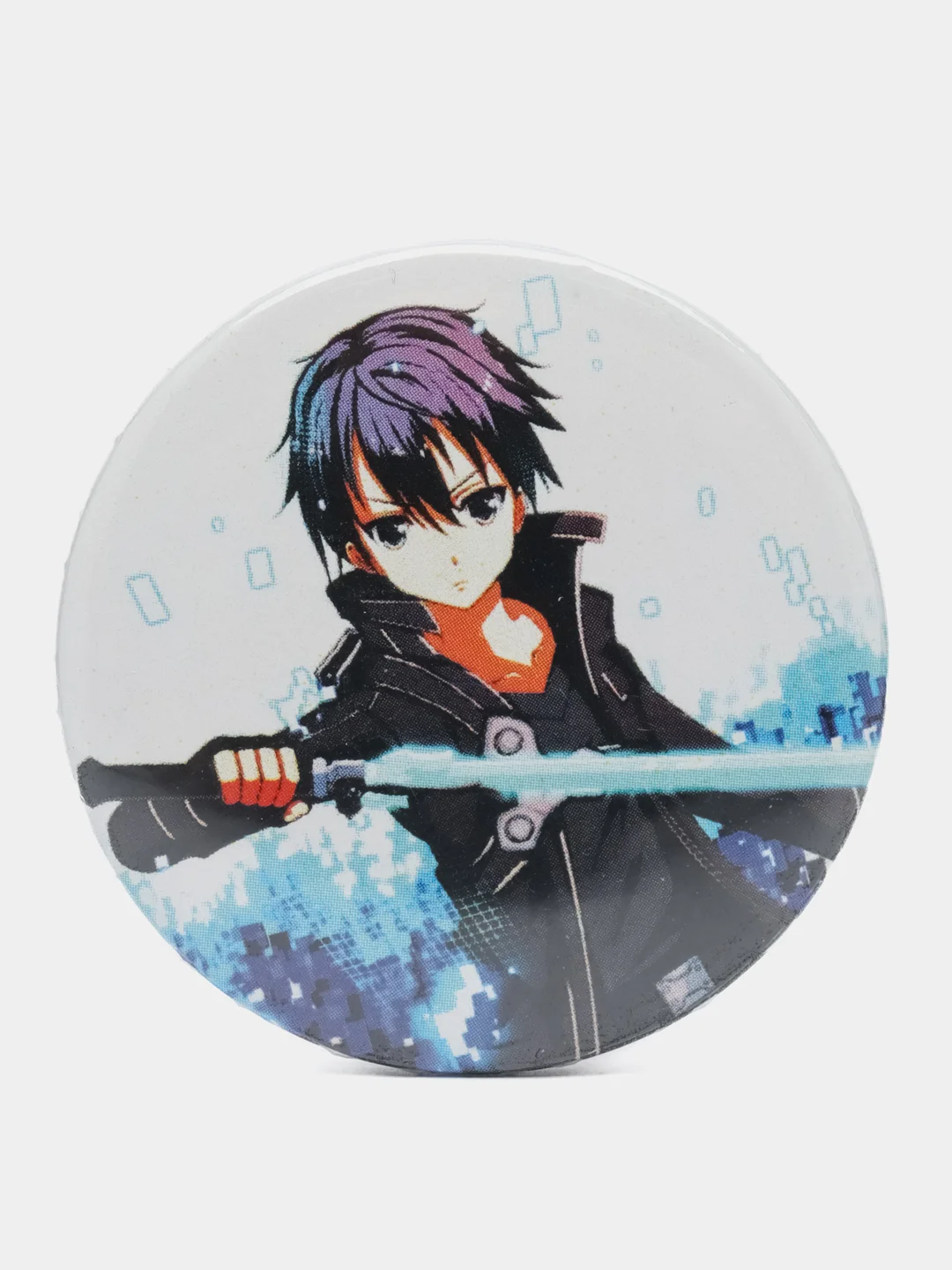 Горчичный значки аниме "Мастера меча онлайн" (Sword Art Online)