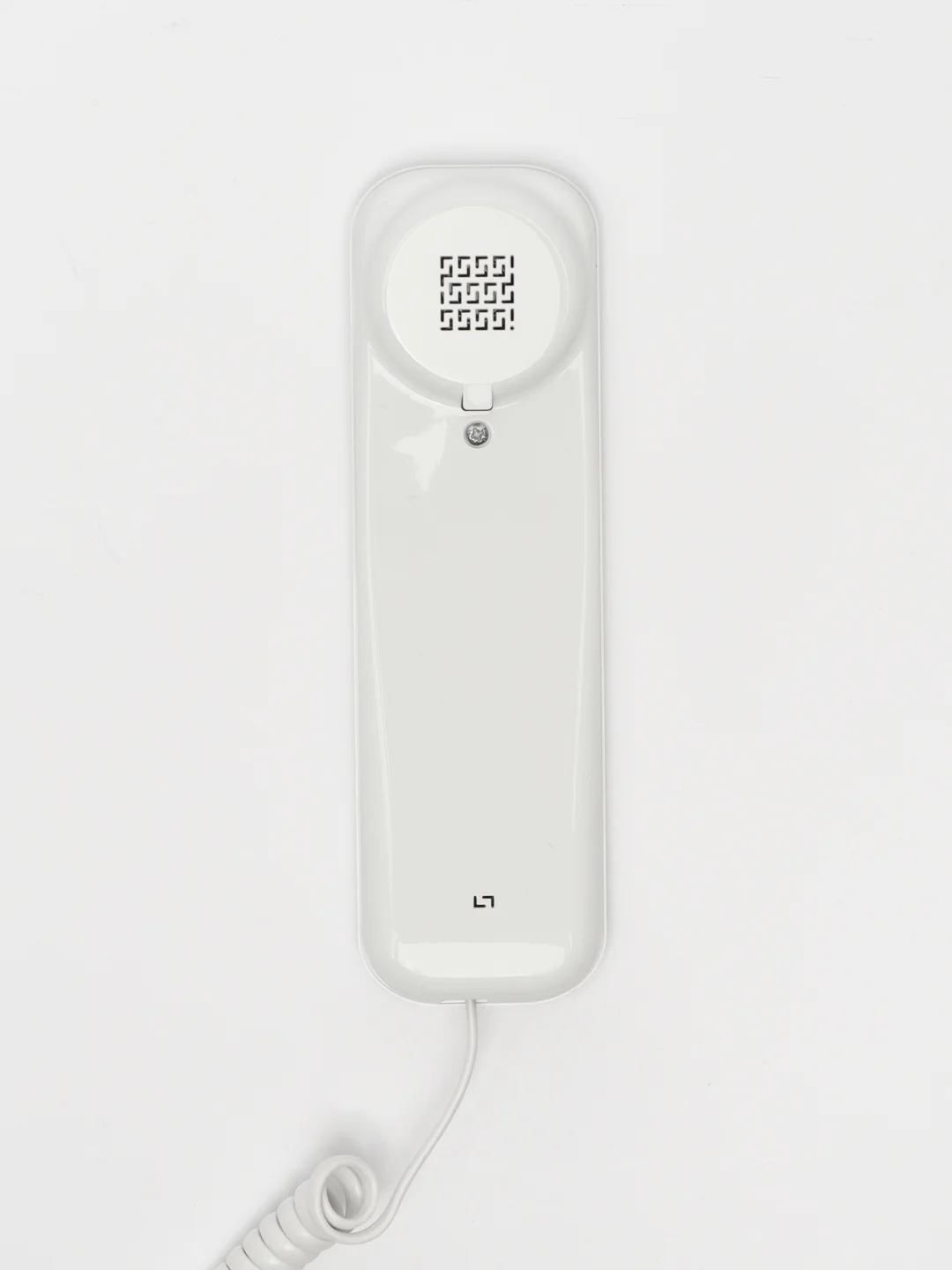 Белый трубка для координатного подъездного домофона Unifon Smart U, белая