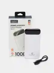 Внешний аккумулятор, 10000 мАч, USB Type-A/Type-C, повербанк, Power Bank
