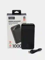 Внешний аккумулятор, 10000 мАч, USB Type-A/Type-C, повербанк, Power Bank