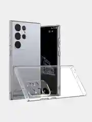Чехол Samsung Galaxy S24 Ultra / Самсунг Галакси С24 Ультра, прозрачный, силиконовый