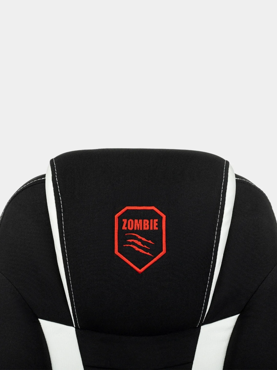 Белый кресло компьютерное игровое Бюрократ Zombie 200