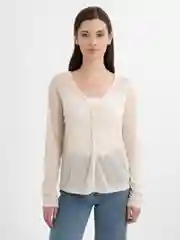 Белый кардиган женский