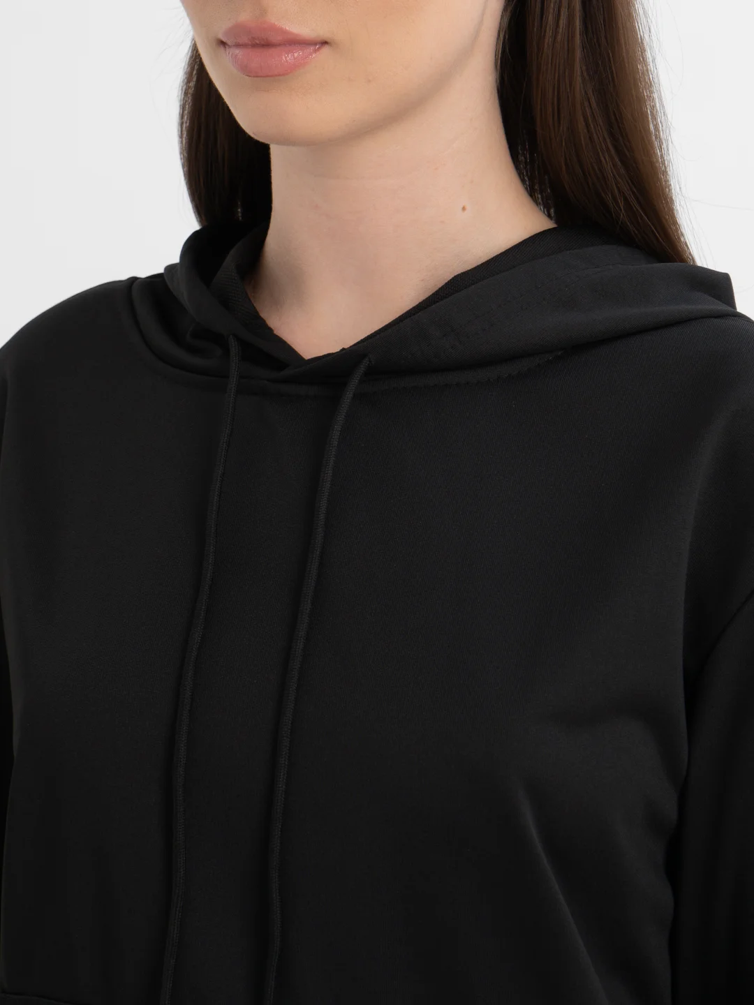 TrendD / Худи женское черное Unisex
