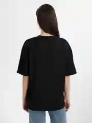 TrendD / Футболка черная Unisex прямая c коротким рукавом