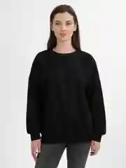 TrendD / Толстовка женская черная Unisex Big