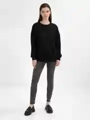TrendD / Толстовка женская черная Unisex