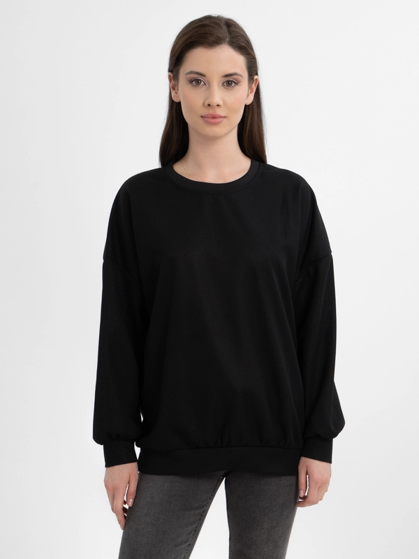 TrendD / Толстовка женская черная Unisex