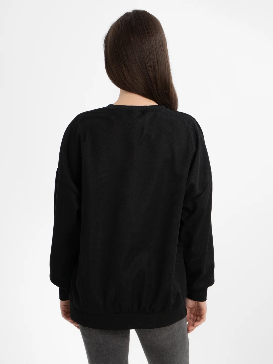 TrendD / Толстовка женская черная Unisex