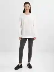 TrendD / Толстовка женская белая Unisex Big