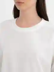 TrendD / Толстовка женская белая Unisex Big