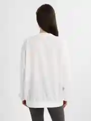 TrendD / Толстовка женская белая Unisex Big