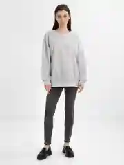 TrendD / Толстовка женская серая Unisex