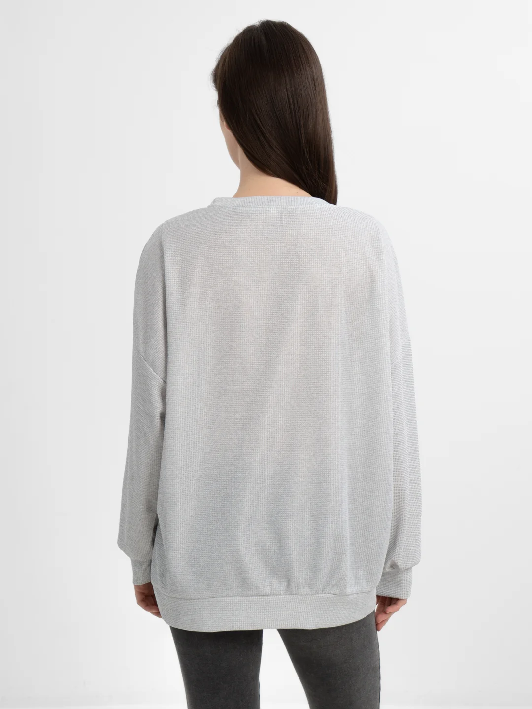 TrendD / Толстовка женская серая Unisex