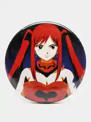 Белый значки по мотивам аниме Хвост Феи (Fairy Tail)