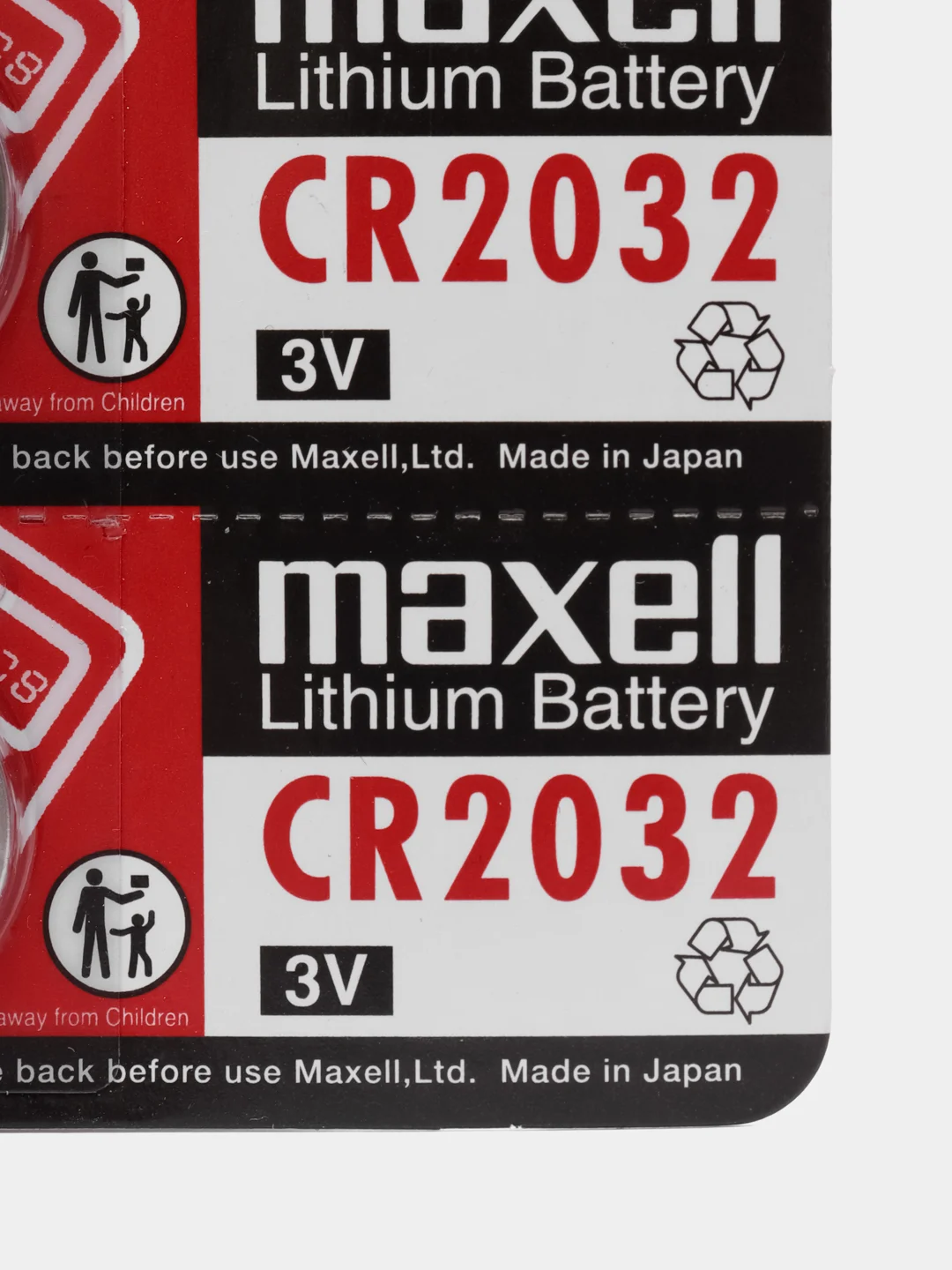 Батарейка Maxell CR2032 литиевая 3V