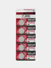 Батарейка Maxell CR2032 литиевая 3V