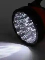 Фонарь-прожектор ЕРМАК, 18 LED, пластик, 3 x АА, 220В, 17 x 11 см