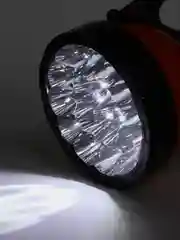 Фонарь прожектор аккумуляторный ЕРМАК 18 SMD + 1 LED, шнур 220В, резинопластик, 18 x 11 см