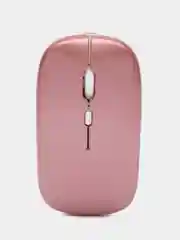 Розовый компьютерная мышь бесшумная, беспроводная, оптическая, RGB-подсветка, 800-1600 DPI