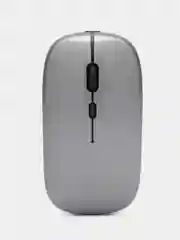 Тёмно-серый компьютерная мышь бесшумная, беспроводная, оптическая, RGB-подсветка, 800-1600 DPI