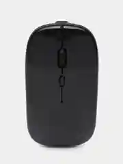 Черный компьютерная мышь бесшумная, беспроводная, оптическая, RGB-подсветка, 800-1600 DPI