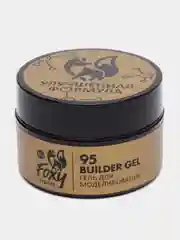 Пастельно-коралловый гель для наращивания ногтей в баночке Builder gel, 15 г, FOXY EXPERT